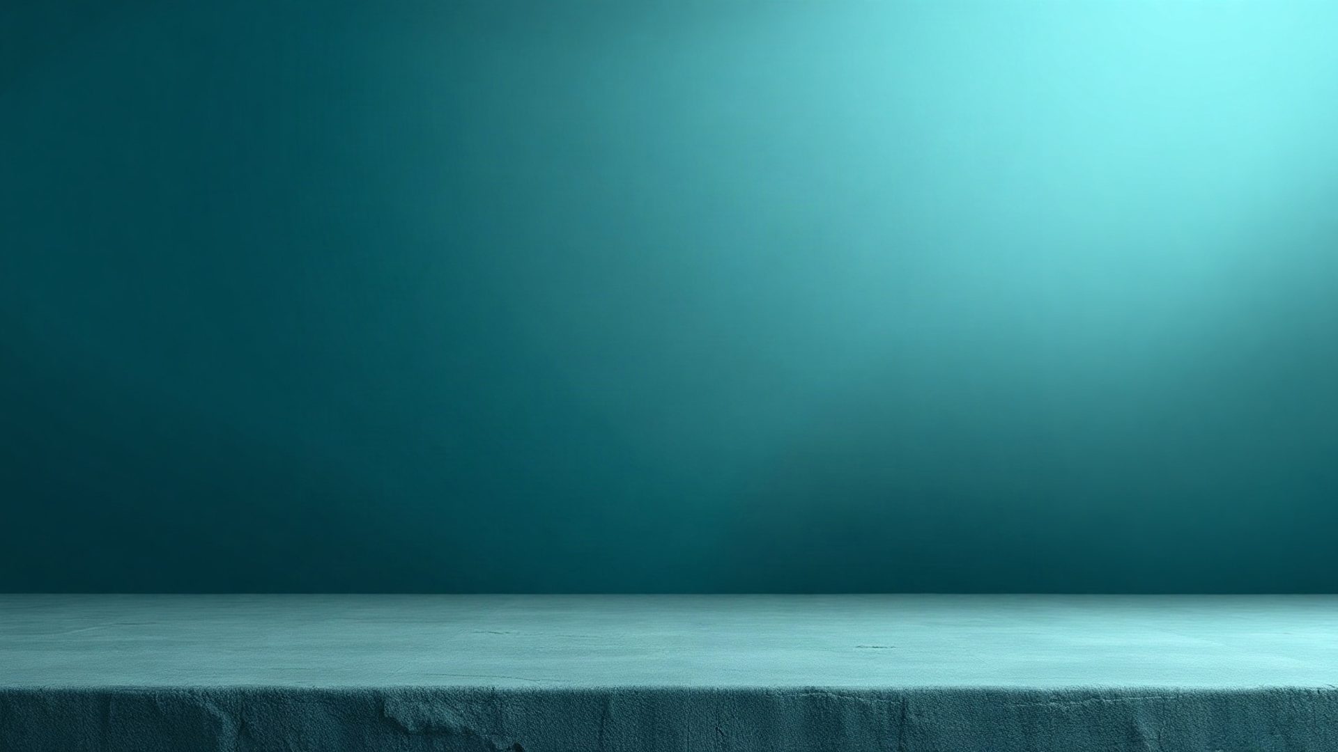 Ilustração abstrata em gradiente teal representando a plataforma Systemhubq